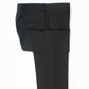 Alberto Black Stanley Techno Satin Modern Fit Pant